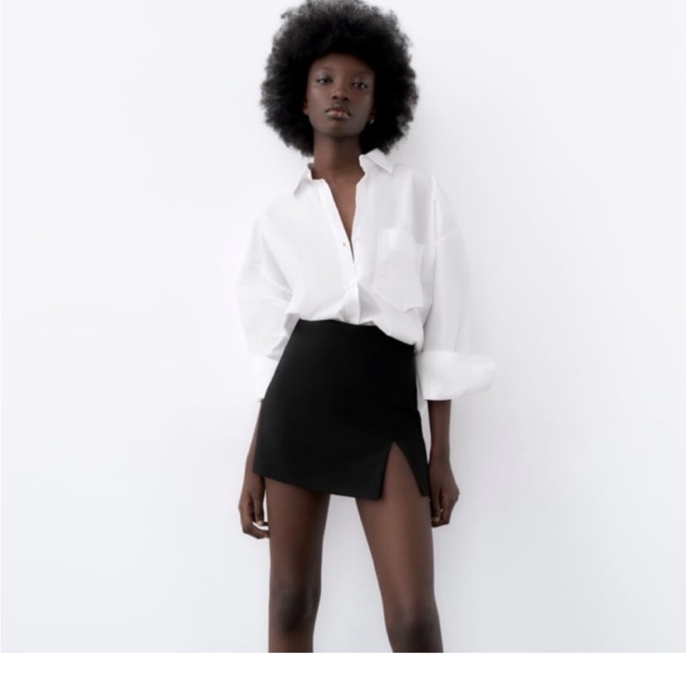 Zara Black Skort